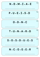 Aperçu - Apprentissages en autonomie - Les mots à recomposer les invariables - Page 2