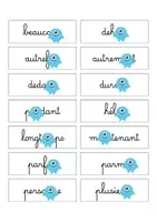 Aperçu - Apprentissages en autonomie - Le monstre des mots invariables - Page de couverture