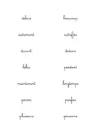 Aperçu - Apprentissages en autonomie - Le monstre des mots invariables - Page 1