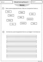 Vorschau - Arbeitsblätter - Wiederholung Klasse 2 - Fit für Klasse 3 - Seite 3