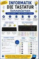 Vorschau - Stundenentwürfe - Informatik: Die Tastatur kennenlernen – komplette Unterrichtsstunde mit 6 Stationen - Deckblatt