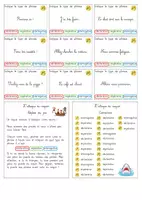 Aperçu - Apprentissages en autonomie - L'attaque du requin - Les types de phrases - Page de couverture