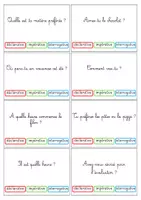 Aperçu - Apprentissages en autonomie - Cartes à pince Les types de phrases - Page de couverture