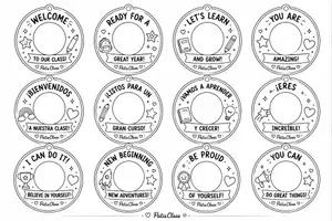Vista previa - Juegos / Gamificación - Pulseras y medallas para la vuelta al cole. - página 3