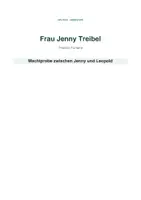 Vorschau - Arbeitsblätter - Theodor Fontane: Frau Jenny Treibel – Klausur Jenny und Leopold mit EWH - Seite 1
