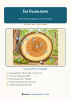Vorschau - Arbeitsblätter - Der Baumstamm – Lesespurgeschichte mit Rätselaufgaben (Klasse 8) - Seite 2