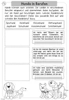 Vorschau - Unterrichtsreihen - Hunde: Hunde in Berufen (Arbeitsblätter & Tafelmaterial) - Seite 1