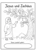 Vorschau - Stundenentwürfe - Religion Klasse 1/2 Zachäus fertige Unterrichtsstunde - Seite 1