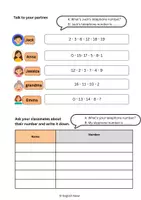 pretpregled - telephone numbers 1-20 - English - strana 1