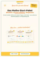 Vorschau - Stundenentwürfe - Mathe Start Bundle Klasse 1-Blitzblick, Geometrie u. v. m. - Seite 1