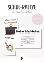 Vorschau - Arbeitsblätter - Schul-Rallye - Deckblatt