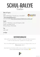 Vorschau - Arbeitsblätter - Schul-Rallye - Seite 1