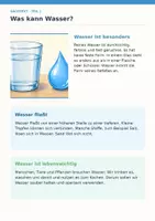 Vorschau - Arbeitsblätter - Wasser - Eigenschaften und Wasserkreislauf - Sachunterricht Klasse 2 - Seite 2