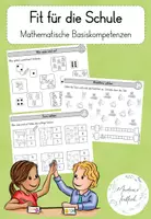 Vorschau - Arbeitsblätter - Fit für die 1. Klasse - Mathematische Basiskompetenzen (Schulstart/Einschulung) - Deckblatt