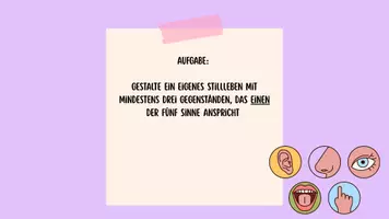 Vorschau - Stundenentwürfe - Stillleben: 5 Sinne-Check mit Praxis - Seite 2
