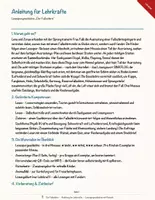 Vorschau - Stationenlernen - Der Fallschirm – Lesespurgeschichte mit Rätselaufgaben (Klasse 8) - Seite 3