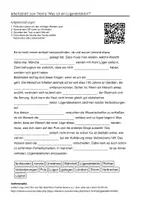 Vorschau - Arbeitsblätter - Arbeitsblätter zum Thema "Was ist ein Lügendetektor?" + Lösung & MP3 + - Deckblatt