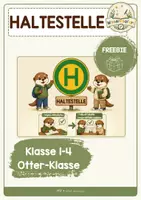 Vorschau - Fördermaterial/Inklusion - Wachsendes Materialpaket - Otter Klassentier - Seite 1