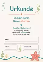 Vorschau - Arbeitsblätter - Materialpaket: Ich lerne meinen Namen I für Kindergarten, Vorschule, Anfangsunterricht, Inklusion & Förderschule - Seite 2