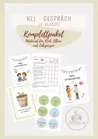 Vorschau - Arbeitsblätter - KEL-Gespräch / Lernentwicklungsgespräch - 3.Klasse - Deckblatt