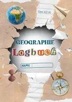 Vorschau - Arbeitsblätter - Vorlage für ein Logbuch Geographie Oberstufe - Deckblatt