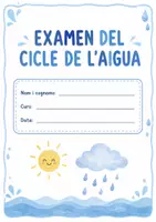 Vista previa - Evaluación - examen_cicle_de_laigua_amb_portada - Portada
