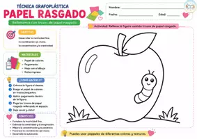 Vista previa - Manualidades / Dibujos para colorear - ACTIVIDADES DE TECNICA GRAFOPLASTICAS - página 3