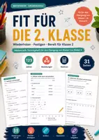 Vorschau - Arbeitsblätter - Fit für die 2 Klasse Mathematik Arbeitsblätter - Deckblatt