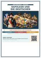 Vorschau - Arbeitsblätter - Napoleon und die Deutschen - Fragenblatt zum Video - zwei Niveaustufen - Deckblatt