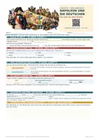 Vorschau - Arbeitsblätter - Napoleon und die Deutschen - Fragenblatt zum Video - Seite 1