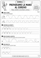 anteprima - Altro tipo di materiale - Imparo a scrivere in corsivo – Schede didattiche per la primaria - Pagina 2