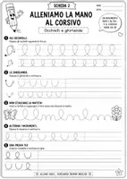anteprima - Altro tipo di materiale - Imparo a scrivere in corsivo – Schede didattiche per la primaria - Pagina 3