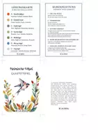 Vorschau - Spiele - Vögel Quartett – 28 Heimische Vogelarten Kartenspiel - Seite 1
