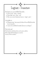 Voorbeeld - Logiset - insecten (vorm - kleur) - Pagina 1