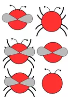 Voorbeeld - Logiset - insecten (vorm - kleur) - Pagina 2