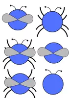 Voorbeeld - Logiset - insecten (vorm - kleur) - Pagina 3