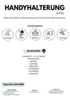 Vorschau - Arbeitsblätter - Handyhalterung aus Holz – Werkprojekt | Technik - Seite 3