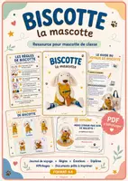 Aperçu - Affichage - Documents pédagogiques pour Biscotte la mascotte - Page de couverture