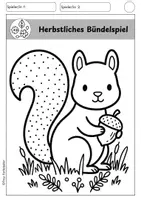 Vorschau - Spiele - Herbstliches Würfelspiel Bündeln Mengenerfassung Anfangsunterricht - Seite 3