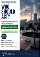 Vorschau - Stundenentwürfe - Klimaschutz Debatte Englisch Oberstufe 5/6 - Deckblatt