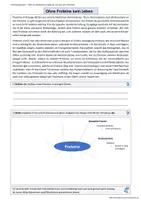 Vorschau - Arbeitsblätter - Ohne Protein kein Leben - Genetik - Deckblatt