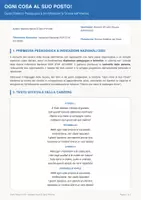 anteprima - Materiale di supporto/inclusione - "Ogni Cosa al Suo Posto!" Canzone del Riordino - Pagina 1