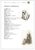 Vorschau - Arbeitsblätter - Aufgabenpaket zum Thema Halloween - Reading, Writing und Speaking inkl. Lösung - Seite 3