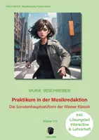 Vorschau - Unterrichtsreihen - Sonatenhauptsatzform - Praktikum in der Musikredaktion - Musik beschreiben 3 - Deckblatt