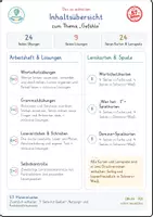 Vorschau - Arbeitsblätter - DaZ-Komplettpaket zum Thema Gefühle - Seite 1