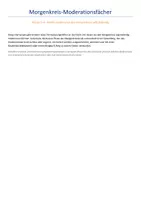 Vorschau - Spiele - Morgenkreis Moderationsfächer – Moderationskarten für den Morgenkreis (Klasse 1–4) - Seite 1