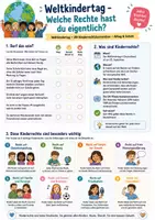 Vorschau - Arbeitsblätter - Weltkindertag – Welche Rechte haben Kinder? | Kinderrechte - Seite 1