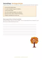 Vorschau - Arbeitsblätter - Schreibheft Herbst · Halloween · Advent – Kreatives Schreiben mit Schreibhilfen | Zyklus 2, 3.–6. Klasse - Seite 3