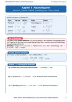 Vorschau - Arbeitsblätter - Sparpaket Flächenberechnung: Von Grundfiguren & Kreisen bis zur Integralrechnung in der Oberstufe (Lernpläne, Klassenarbeiten & Übungen) - Seite 1