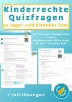 Vorschau - Quiz - Kinderrechte Quizfragen zu kurzen Filmen - Deckblatt